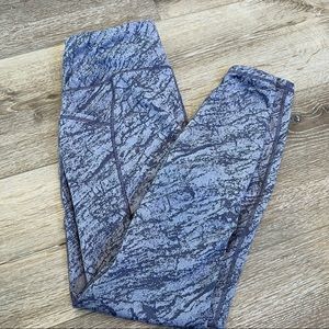 All in Motion • Purple marble leggings